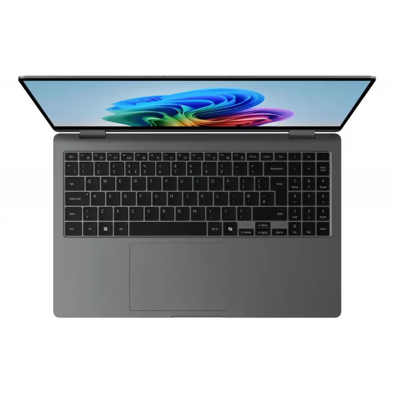 Hibridinis nešiojamas kompiuteris Samsung Galaxy Book5 360 15,6 colio Intel Core Ultra 7 16 GB 512 GB Intel Arc Graphics Windows 11 Pro