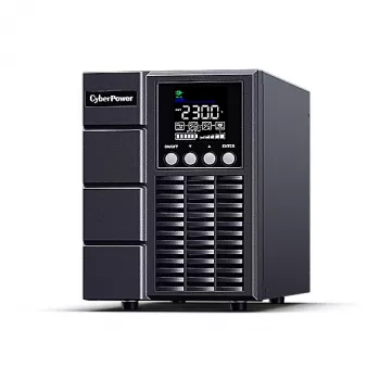 Nepertraukiamo maitinimo šaltinis CYBERPOWER OLS1000EA, Online dvigubo keitimo, 1 kVA/900 W, 3× IEC C13 lizdai, grynas sinusas, LCD, bokštas