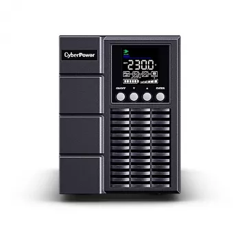 Nepertraukiamo maitinimo šaltinis CYBERPOWER OLS1000EA, Online dvigubo keitimo, 1 kVA/900 W, 3× IEC C13 lizdai, grynas sinusas, LCD, bokštas