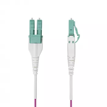 StarTech.com 40m LC-LC OM4 daugiamodis šviesolaidinis kabelis, Erika Violet, 50/125µm, 40G/100G, uniboot, OFNR