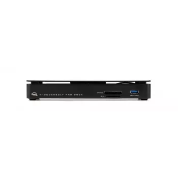 OWC Thunderbolt Pro Dock – belaidė stotelė Thunderbolt 3, juoda, 85W įkrovimas, 40 Gbit/s