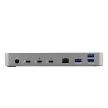 OWC Thunderbolt 4 dokas, juodai pilkas, 3,5 mm lizdas, Ethernet 1000 Mbit/s