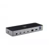 OWC Thunderbolt 4 dokas, juodai pilkas, 3,5 mm lizdas, Ethernet 1000 Mbit/s