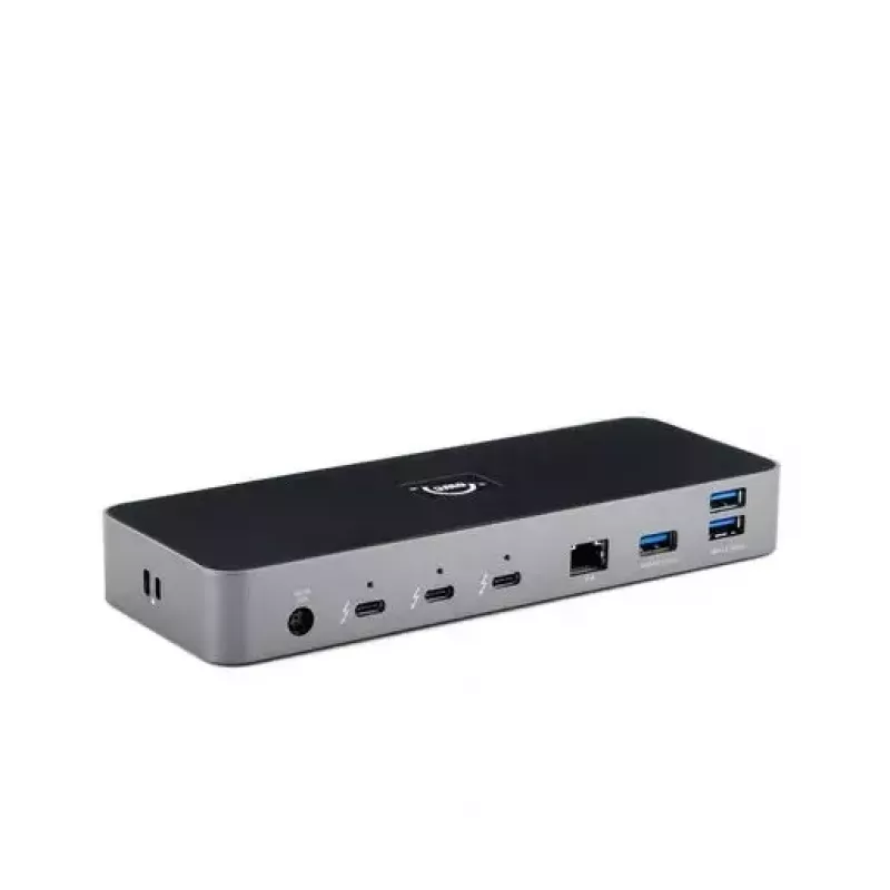 OWC Thunderbolt 4 dokas, juodai pilkas, 3,5 mm lizdas, Ethernet 1000 Mbit/s