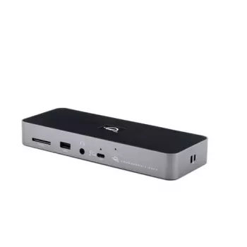 OWC Thunderbolt 4 dokas, juodai pilkas, 3,5 mm lizdas, Ethernet 1000 Mbit/s