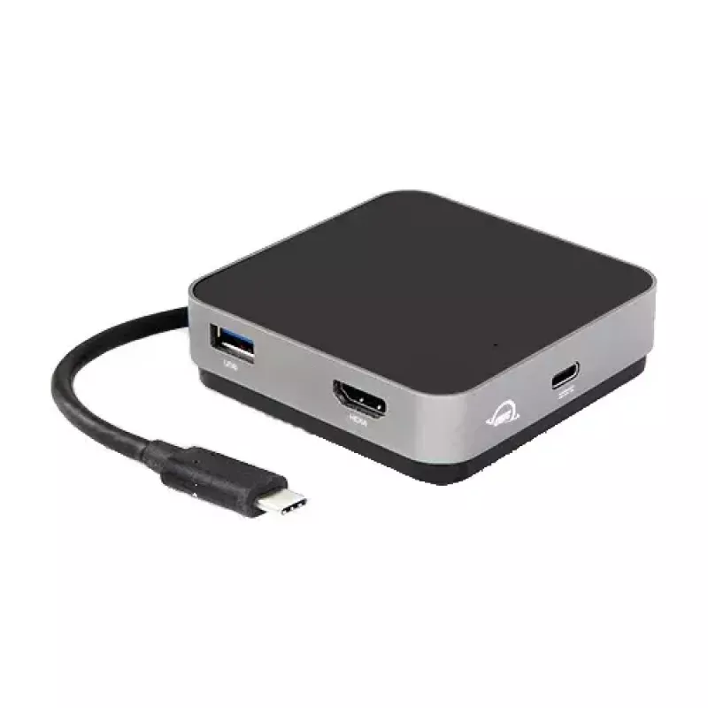 OWC USB-C Travel Dock – USB 3.2 Gen 1 belaidis kelioninis dokas