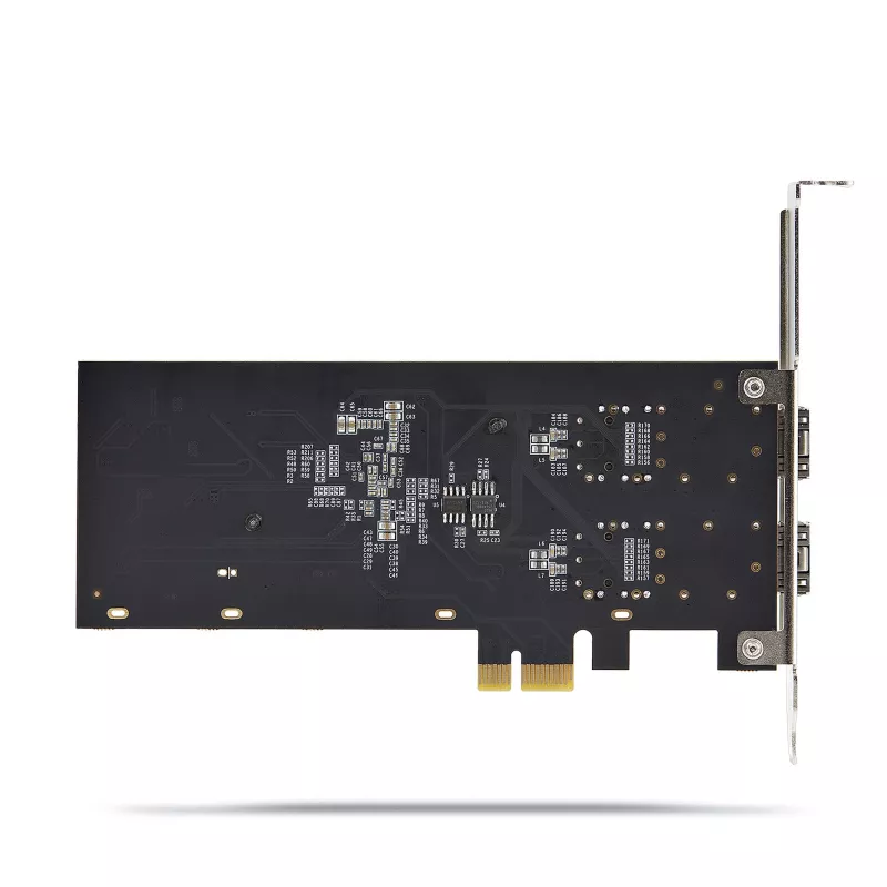 „StarTech.com“ 2 prievadų GbE SFP tinklo plokštė, PCIe 2.0 x1, Intel I350-AM2 2x 1GbE valdiklis, 1000BASE vario/šviesolaidžio, dviejų prievadų gigabito Ethernet NIC, skirta staliniams kompiuteriams/serveriams