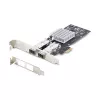 „StarTech.com“ 2 prievadų GbE SFP tinklo plokštė, PCIe 2.0 x1, Intel I350-AM2 2x 1GbE valdiklis, 1000BASE vario/šviesolaidžio, dviejų prievadų gigabito Ethernet NIC, skirta staliniams kompiuteriams/serveriams