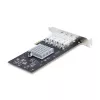 StarTech.com 4 prievadų GbE SFP tinklo plokštė, PCIe 2.0 x2 (x4, x8, x16 suderinama), Intel I350-AM4 4x 1GbE valdiklis, 1000BASE varis/šviesolaidis, darbalaukio/serverio keturių prievadų gigabito Ethernet NIC - Windows ir Linux