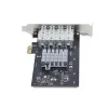 StarTech.com 4 prievadų GbE SFP tinklo plokštė, PCIe 2.0 x2 (x4, x8, x16 suderinama), Intel I350-AM4 4x 1GbE valdiklis, 1000BASE varis/šviesolaidis, darbalaukio/serverio keturių prievadų gigabito Ethernet NIC - Windows ir Linux