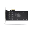 StarTech.com 4 prievadų GbE SFP tinklo plokštė, PCIe 2.0 x2 (x4, x8, x16 suderinama), Intel I350-AM4 4x 1GbE valdiklis, 1000BASE varis/šviesolaidis, darbalaukio/serverio keturių prievadų gigabito Ethernet NIC - Windows ir Linux