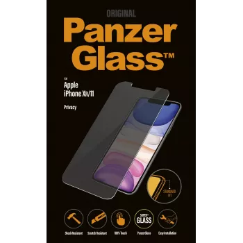 PanzerGlass ® Privatumo apsauginis stiklas iPhone 11 | XR | Standard Fit