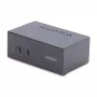 StarTech.com 2 prievadų dviejų monitorių DisplayPort KVM jungiklis, 4K 60Hz, 2x USB 5Gbps šakotuvas, 2x USB 2.0 HID prievadai, perjungimas klavišais ir mygtuku, TAA atitiktis, ESD 3 lygio apsauga