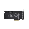 StarTech.com 4 prievadų USB PCIe kortelė, USB 3.2 5Gbps, PCI Express išplėtimo kortelė su 4 nepriklausomais USB valdikliais, 4x USB-A prievadai, Windows/macOS/Linux