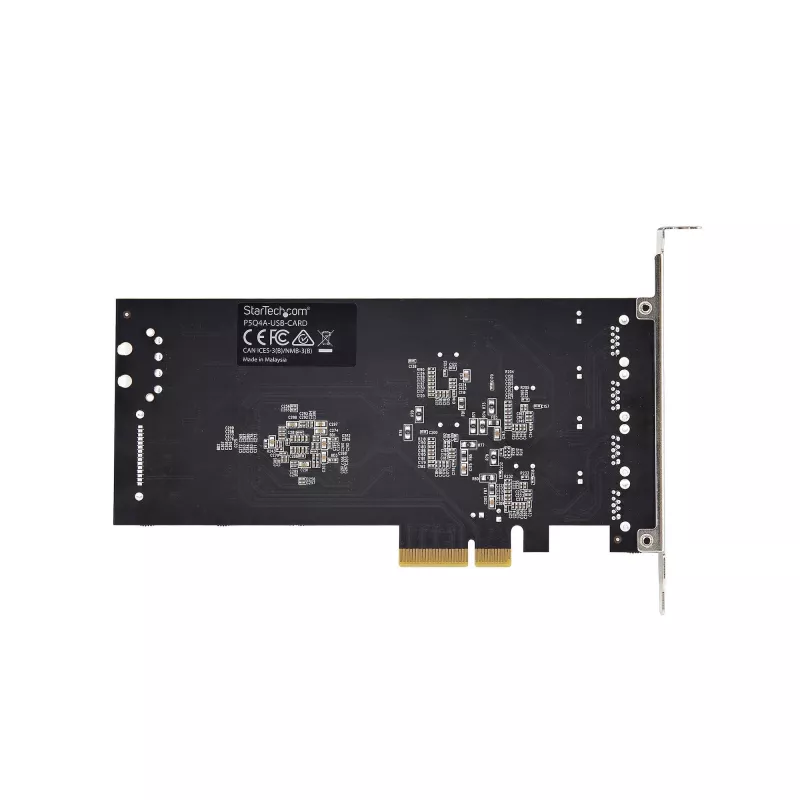 StarTech.com 4 prievadų USB PCIe kortelė, USB 3.2 5Gbps, PCI Express išplėtimo kortelė su 4 nepriklausomais USB valdikliais, 4x USB-A prievadai, Windows/macOS/Linux