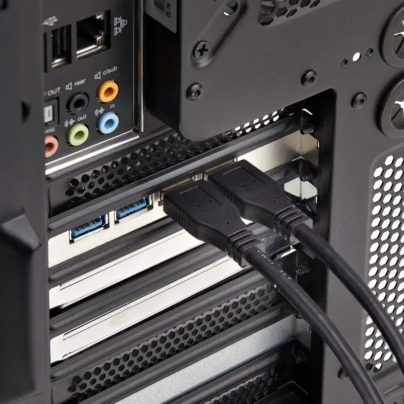StarTech.com 4 prievadų USB PCIe kortelė, USB 3.2 5Gbps, PCI Express išplėtimo kortelė su 4 nepriklausomais USB valdikliais, 4x USB-A prievadai, Windows/macOS/Linux