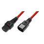 Microconnect PC1387 maitinimo laidas juodas 3 m C13 kištukas C14 lizdas