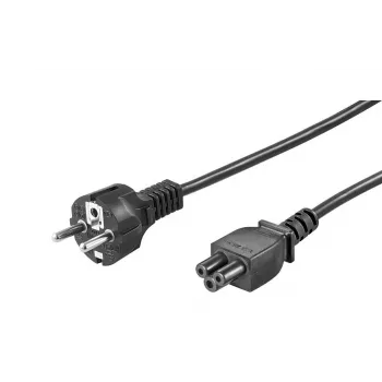 Microconnect PE010818S maitinimo laidas, juodas, 1,8 m, CEE7/7 – C5 kištukas