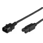 Microconnect PE011403 maitinimo ilgintuvas juodas 3 m C14 kištukas C15 lizdas