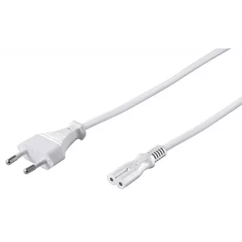 MicroConnect PE030710W maitinimo laidas baltas 1 m C7 (aštuonetas) kištukas C tipo