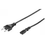 Microconnect PE030712 maitinimo laidas 1,2 m CEE7/16 C7 jungtimi juodas