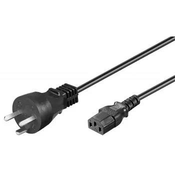 Microconnect PE120418 maitinimo laidas juodas 1,8 m Kištiuko tipas K C13 jungtis