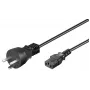MicroConnect PE120430 maitinimo laidas juodas 3 m C13 jungtimi