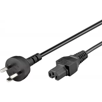 Microconnect PE130418 maitinimo laidas 1,8 m C15 kištukas Juodas
