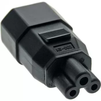 Microconnect PEA0408 lyties keitiklis C14 į C5 juodas