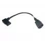 Microconnect PEA1416 maitinimo laidas juodas 0,3 m C13 kištukas C14 lizdas