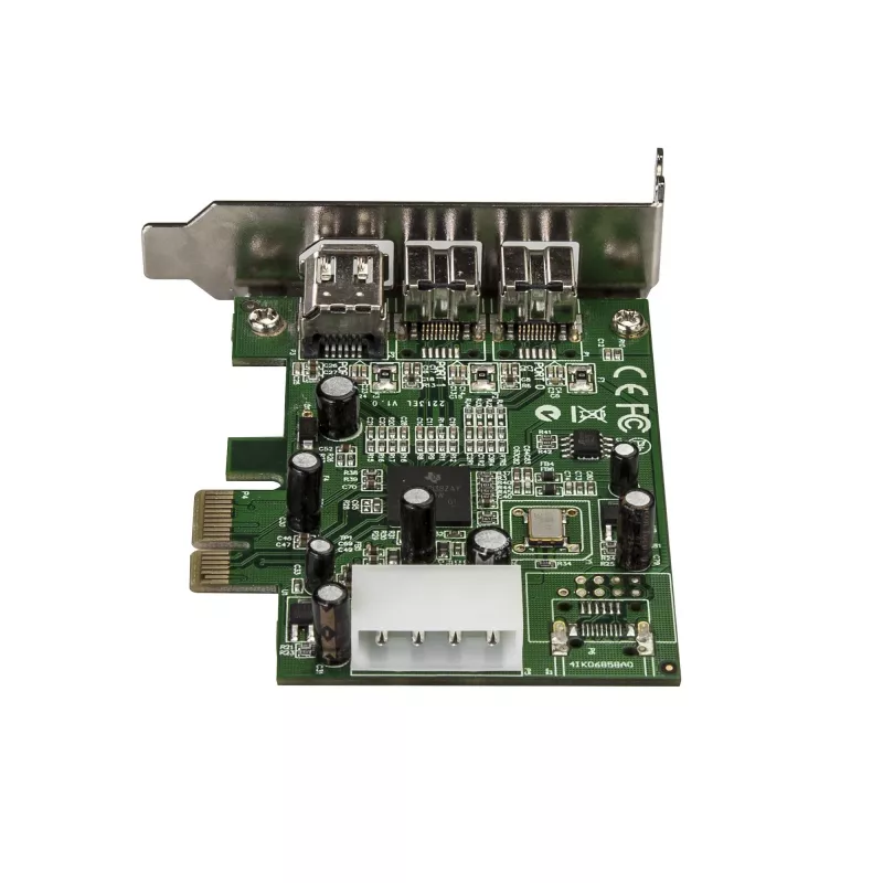 StarTech.com 3 prievadų 2b 1a žemo profilio 1394 PCI Express FireWire kortos adapteris