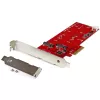 StarTech.com 2x M.2 SATA SSD valdiklio plokštė - PCIe