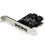 StarTech.com 2 prievadų PCI Express SATA 6 Gbps eSATA valdiklio kortelė – dviejų prievadų PCIe SATA III kortelė – 2 vidiniai / 2 išoriniai