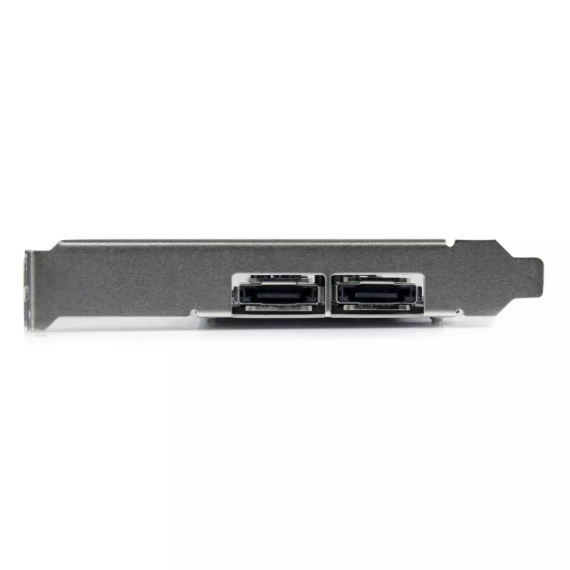 StarTech.com 2 prievadų PCI Express SATA 6 Gbps eSATA valdiklio kortelė – dviejų prievadų PCIe SATA III kortelė – 2 vidiniai / 2 išoriniai