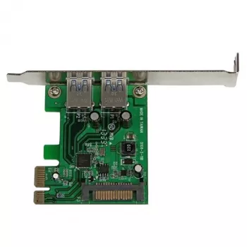 StarTech.com 2 prievadų PCI Express (PCIe) SuperSpeed USB 3.0 plokštė su UASP ir SATA maitinimu