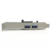 StarTech.com 2 prievadų PCI Express (PCIe) SuperSpeed USB 3.0 plokštė su UASP ir SATA maitinimu