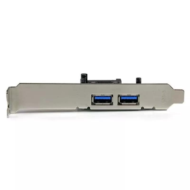 StarTech.com 2 prievadų PCI Express (PCIe) SuperSpeed USB 3.0 plokštė su UASP ir SATA maitinimu