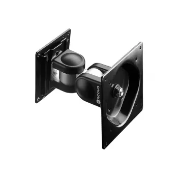 Sieninis / stalinis monitoriaus laikiklis AG Neovo PMK-01, 15–32 colių, VESA 75×75–100×100, 14 kg, pakreipimas ±90°, pasukimas 180°, juodas