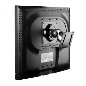 Sieninis / stalinis monitoriaus laikiklis AG Neovo PMK-01, 15–32 colių, VESA 75×75–100×100, 14 kg, pakreipimas ±90°, pasukimas 180°, juodas