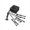 FSP HEXA 85+ PRO 350W maitinimo blokas ATX ATX2.5 juodas, 350 W, 100-240 V, 50-60 Hz, 5-2 A, aktyvus, 85 W