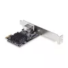 StarTech.com 1 prievado 5G Gigabit PCIe tinklo adapterio kortelė, 5G/2.5G/1G/100M/10M PCI Express LAN kortelė, Realtek RTL8126, Windows ir Linux, TAA atitikimas