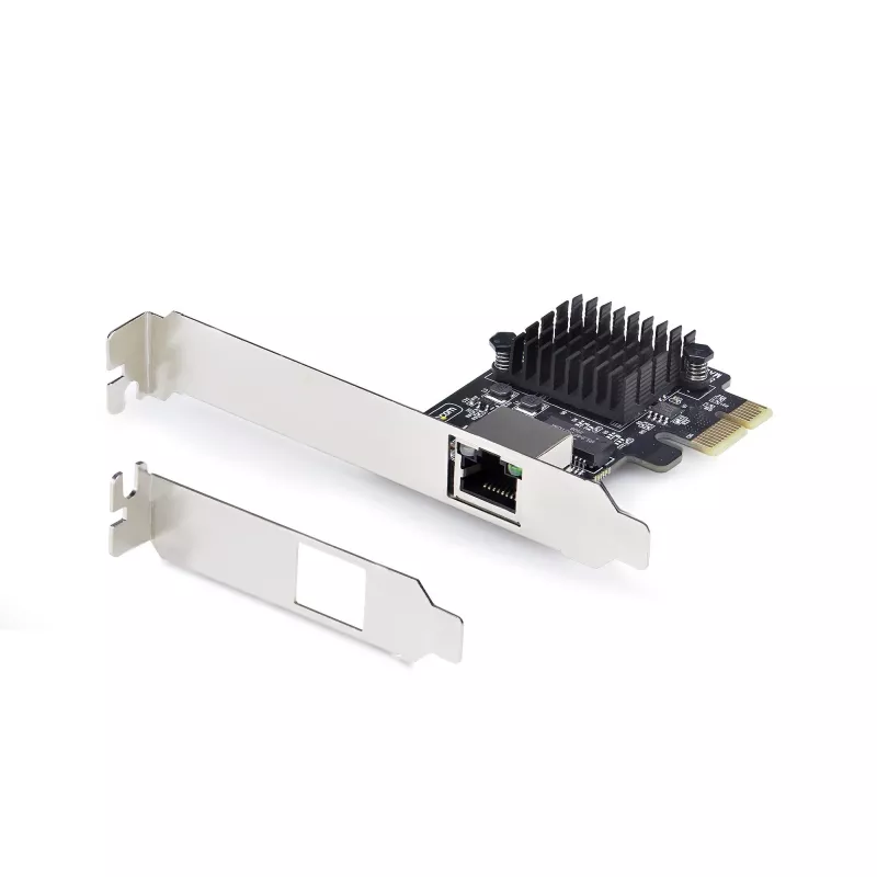 StarTech.com 1 prievado 5G Gigabit PCIe tinklo adapterio kortelė, 5G/2.5G/1G/100M/10M PCI Express LAN kortelė, Realtek RTL8126, Windows ir Linux, TAA atitikimas