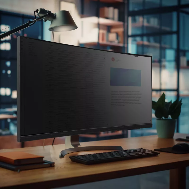 StarTech.com privatumo ekranas 34 colių itin plačiam monitoriui - 21:9 formato - apsauginis filtrų ekranas - mažina mėlyną šviesą - matinis/blizgus - +/-30 laipsnių