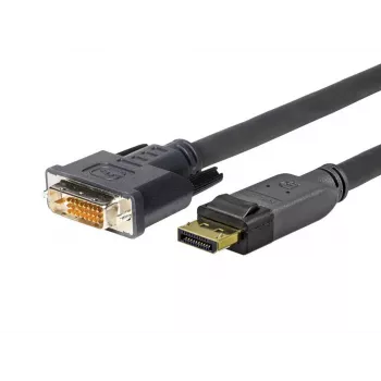 Vivolink PRODPDVI15 vaizdo kabelio adapteris 15 m DisplayPort DVI-D juodas