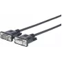 Vivolink PRORS15 serialinis kabelis juodas 15 m RS-232