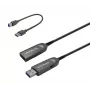 Vivolink PROUSB3AAF10 USB kabelis USB 3.2 Gen 1 (3.1 Gen 1) 10 m USB A Juoda