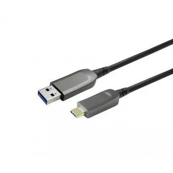 Vivolink PROUSBCAMMOP20 USB laidas USB 3.2 Gen 1 (3.1 Gen 1) 20 m USB C USB A Juodas
