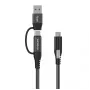 Vivolink PROUSBCMM1.5ADP USB-C laidas USB 3.2 Gen 2 1,5 m juodas