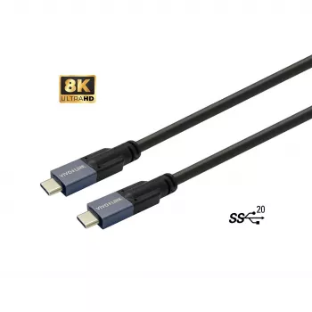 Vivolink PROUSBCMM6 USB-C laidas USB 3.2 Gen 2 6 m juodas