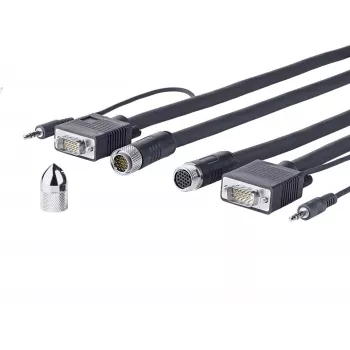 Vivolink PROVGASCW10 VGA kabelis 10 m VGA (D-Sub) juodas